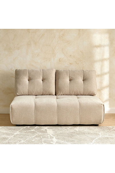 Home Box كرسي مجلس نسما فابريك لشخصين - بيج