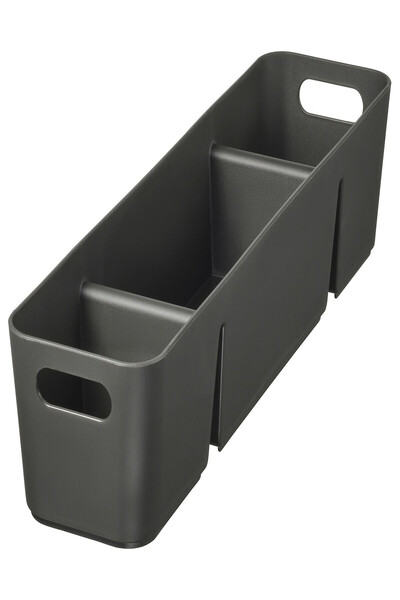 IKEA Anthracite Durable Wardrobe Organizer 50X12 cm