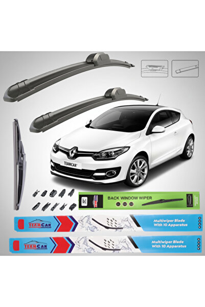 TEAMCAR Renault Megane III Coupe 3 Πόρτες Facelift (2012-2016) Πλήρες Σετ Υαλ...