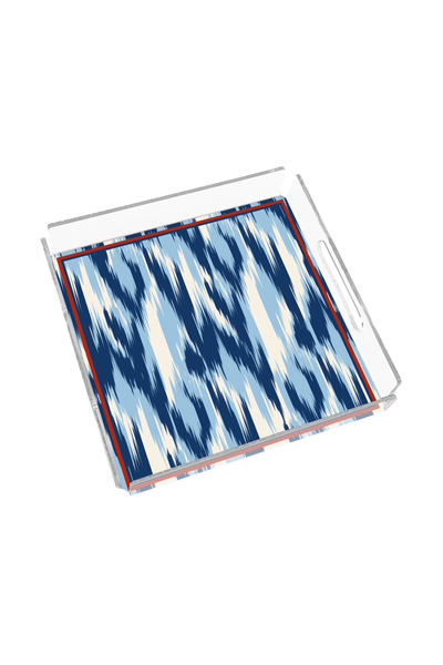 Sivella İkat Blue 35X35 Plexiglass Tray