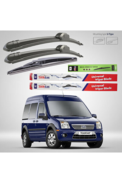 TEAMCAR Ford Transit Connect 2 Rear Doors Wiper (2002–2013) TeamCar® – Flat |...