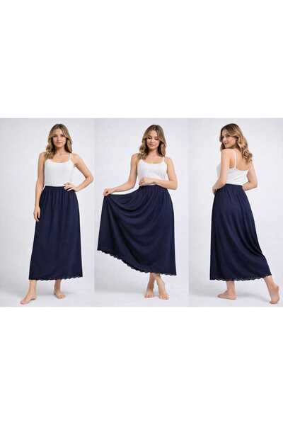 Noom Nightwear Long Satin Skirt