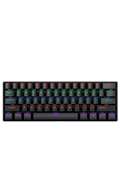 T-WOLF Gaming Mechanical Keyboard, 60%, RGB LED Lights