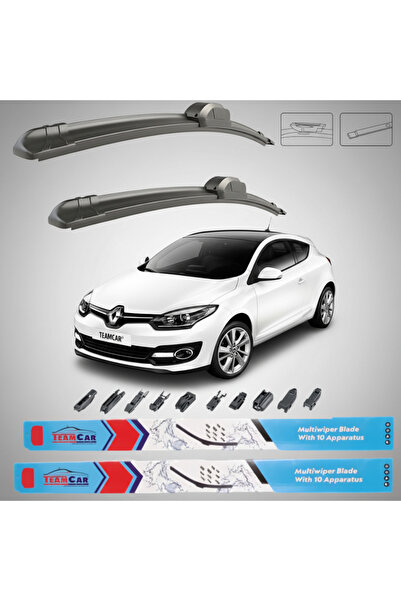 TEAMCAR Renault Megane III Coupe 3θυρο Facelift (2012-2016) Σετ Υαλοκαθαριστή...