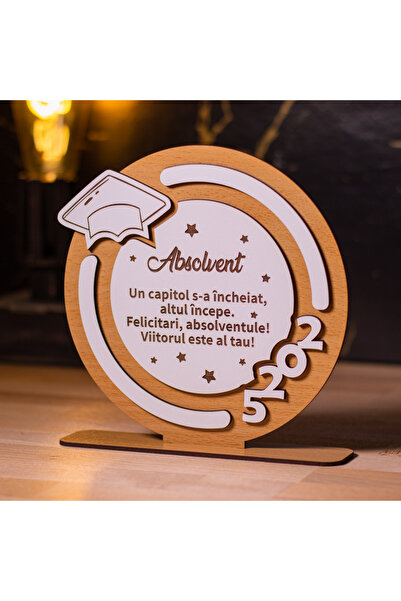 Creators of Crafts Personalized Trophy For Graduate, 17x16cm