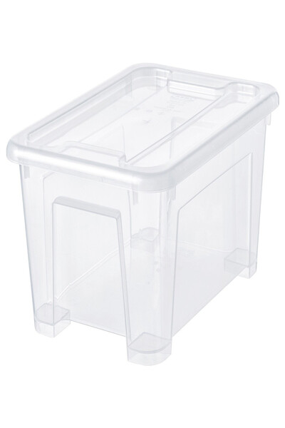 IKEA منظم خزانة ملابس أبيض أنيق 28x20x14 سم/5 لتر