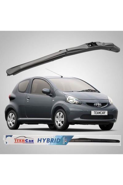 TEAMCAR ® Hybrid Wiper Toyota Aygo 3-door (2005–2014) | Front