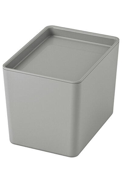 IKEA منظم خزانة ملابس رمادي متين مقاس 13x18x8 سم