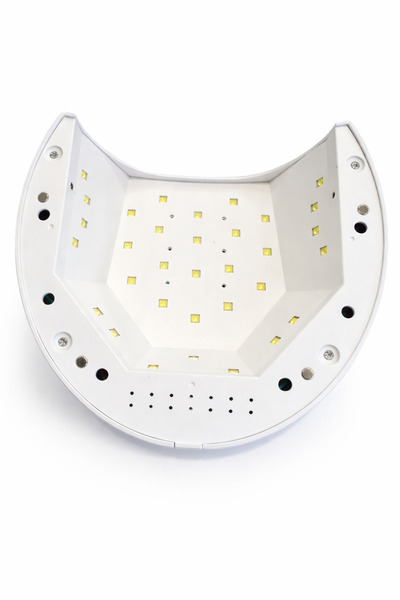SUN Lampă UV LED SUN2C 48W Profesională pentru Unghii cu Gel & Semipermanent + Cadou,Pensule + Ulei