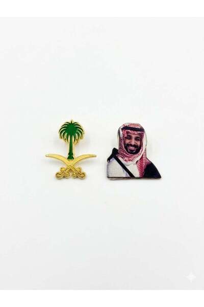 no markte ملصقات للهواتف المحمولة - شعار السعودية وصورة الأمير محمد بن سلمان