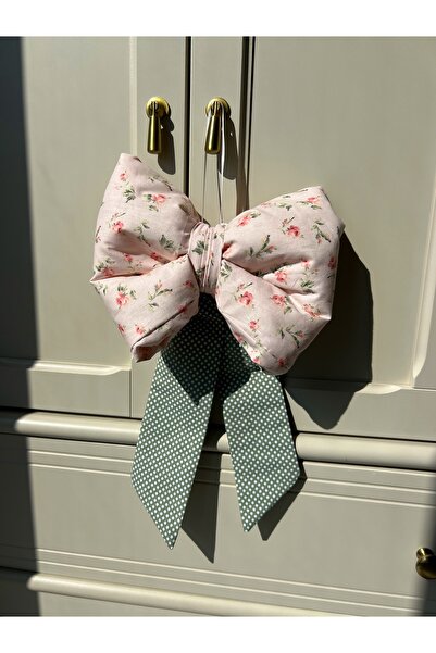 ToffyStore Vintage Pink Fiber-Filled Bow