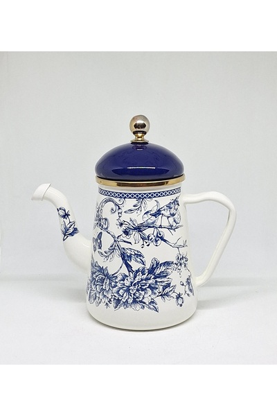 Avşar Emaye Evi̇m 1 Liter Enameled Coffee Pot Oil Container