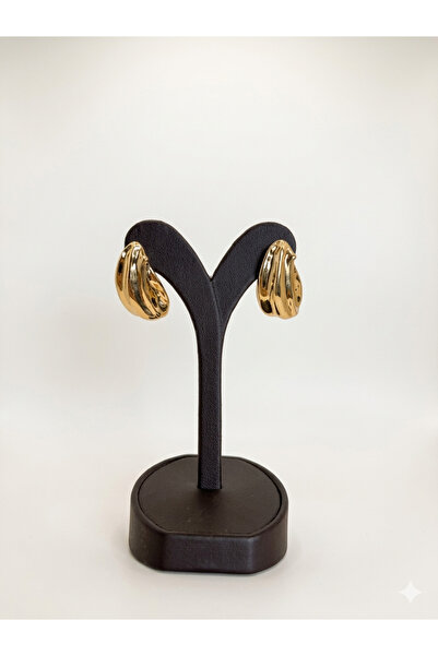 MAREM Gold Color Steel Earrings