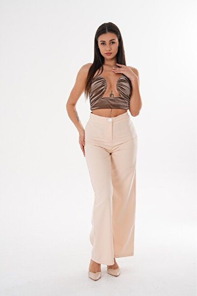 ZAVIXO Women's Flowered Fabric Pants Jn0016