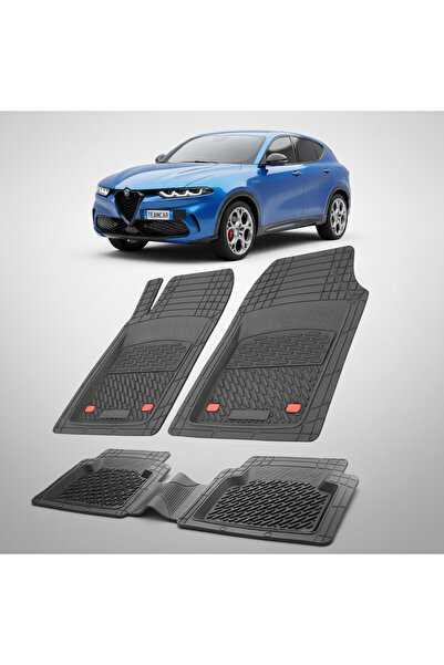 TEAMCAR Alfa Romeo Tonale SUV Πατάκια Δαπέδου Συμβατά με την 1η Γενιά 2022-20...