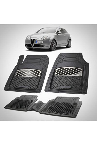 TEAMCAR Alfa Romeo MiTo Χάτσμπακ 3θυρο Πατάκια Δαπέδου Συμβατά με Facelift 20...
