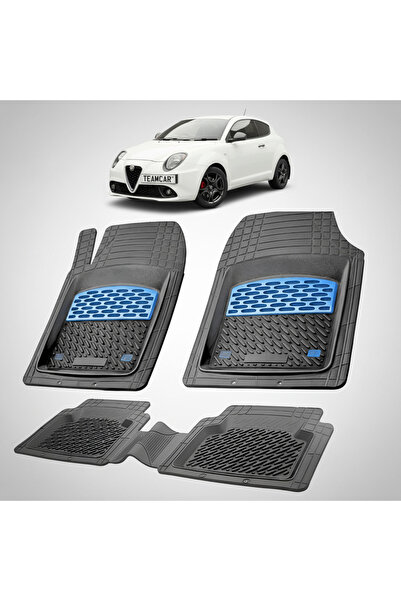 TEAMCAR Alfa Romeo MiTo Χάτσμπακ 3-θυρο Facelift 2 Πατάκια Δαπέδου Συμβατά με...