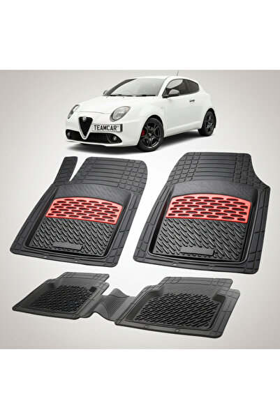 TEAMCAR Alfa Romeo MiTo Χάτσμπακ 3-θυρο Facelift 2 Πατάκια Δαπέδου Συμβατά με...