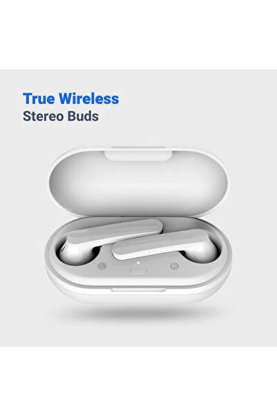 Powerology سماعات أذن لاسلكية حقيقية ستيريو