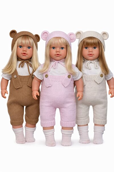 ErginGroup Büyük Boy Türkçe Konuşan (Gövde Hariç) Kız Et Bebek 60 Cm Karışık ...