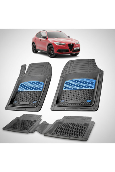 TEAMCAR Alfa Romeo Stelvio SUV Προ-αναδιαμορφωτική έκδοση Συμβατά πατάκια δαπ...