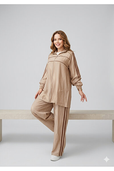 Ryzi Moda Women's Sports Tracksuit Set Double