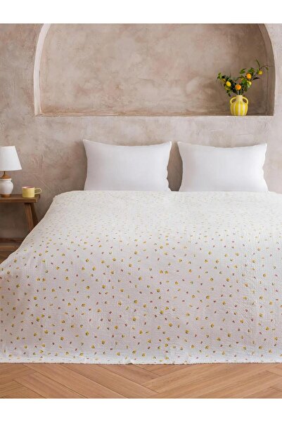 LC Waikiki Mixed Double Cotton Bedspread (S6)