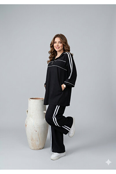 Ryzi Moda Women's Sports Tracksuit Set Double