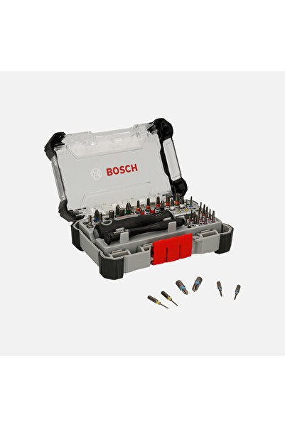Bosch 42 Parça Vidalama Ucu Seti – Manyetik Uç Seti, Profesyonel Tornavida Bi...