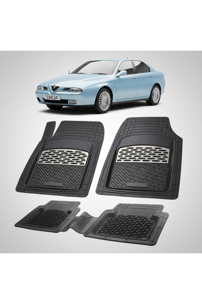 TEAMCAR Πατάκια δαπέδου συμβατά με Alfa Romeo 166 Sedan Facelift 2000-2003 | ...