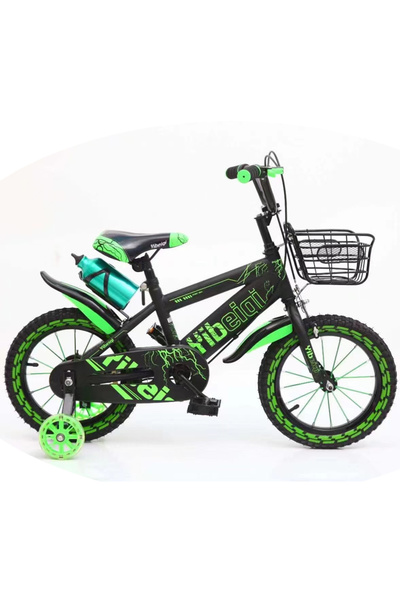 OEM Ποδήλατο για παιδιά 4-6 ετών, 16 ιντσών, με βοηθητικές ρόδες LED, μεταλλι...