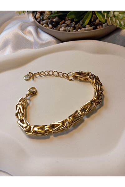 stainless steell 316L Steel Adjustable Chain Bracelet, 17-23 Cm, King Chain M...