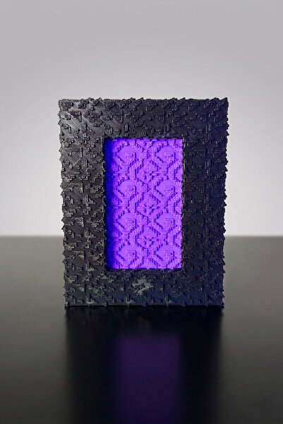 TRAGEDY Minecraft Nether Portal 3D Baskı Figür