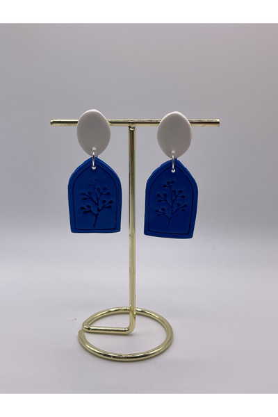 Fımo Handmade Santorini earrings