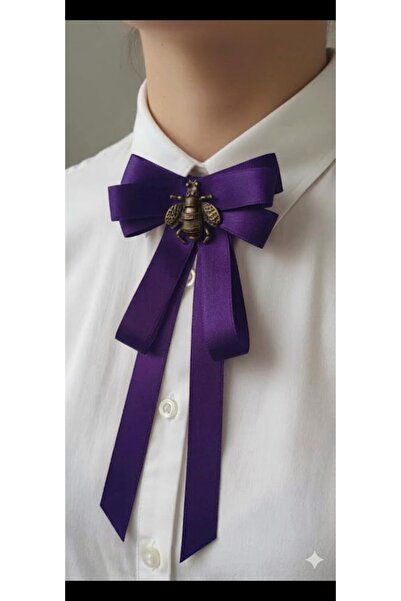 LO ADORO Women's Tie Special Production Bow Tie Collar Bee Brooch Bee Accesso...