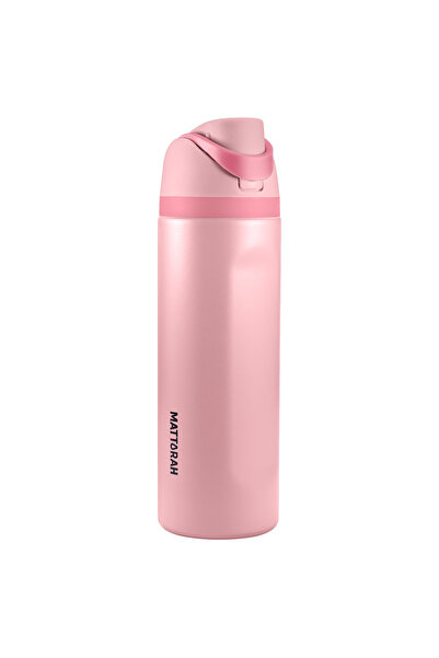 Mattarah Insulated Stainless Steel Bottle with Straw & Swig Spout, Leak Proof...