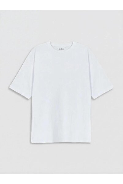 LC Waikiki تي شيرت أساسي للفتيات برقبة دائرية (S6)