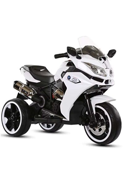 Generic Electric Ride-On Motorcycle for Kids | 3-Wheel Design, LED Lights, Mu...