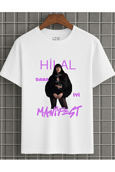 lovver Μπλουζάκι με στάμπα Manifest Crescent Better Concert Concept, Ειδικού ...