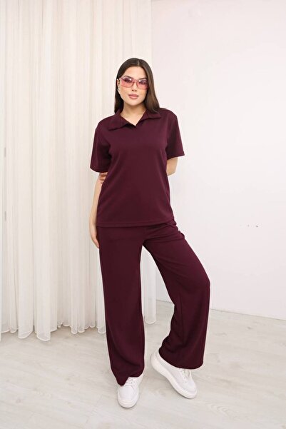 DENİKK TREND WİDE LEG TAŞLI YUMUŞAK DOKUŞLU MODAL ESNEK KAINĂ DE MODAL TRICOU...