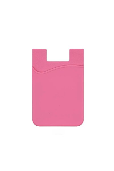 HYPERSOFT Adhesive Silicone Wallet Card Holder Compatible with All Phones