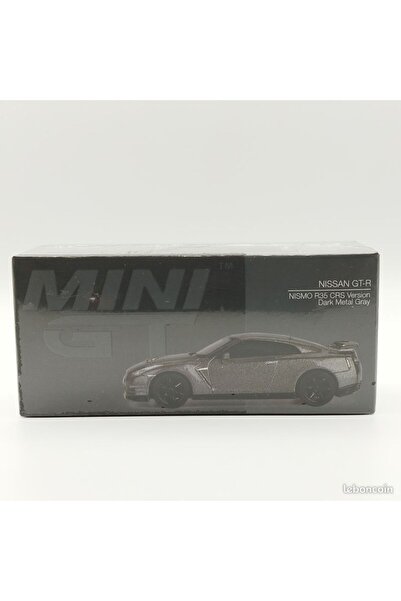 HOT WHEELS Mini GT 1/64 NISSAN GT-R 2013 Dark Metal Gray(NISMO R35 CRS Versio...