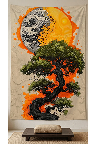 Vagonik غطاء جداري لليوجا والتأمل مصنوع من قماش عالي الجودة