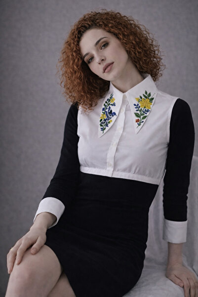 mirach Set of 2 Cemre Shirt Collars and Cuff Sleeves |   Shirt-Looking Collar...