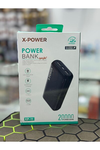 Generic بنك طاقة محمول بسعة 20000 مللي أمبير في الساعة طراز XP-11 مع شحن سريع...