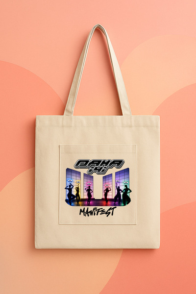 lovver Manifest Better New Song Design Cotton Premium Print Canvas Bag