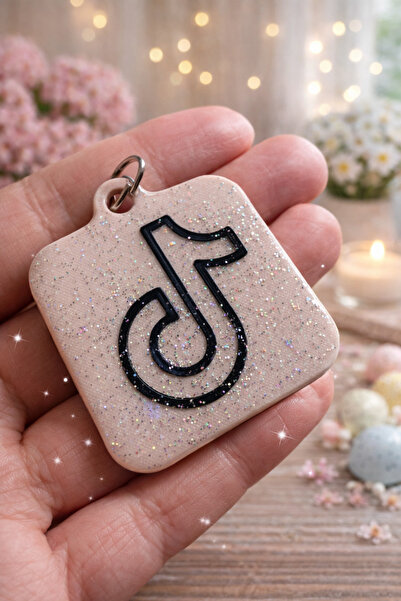 Florea Flowers "Tiktok Nfc Keychain |   Social Media Sharing Keychain |   Shi...