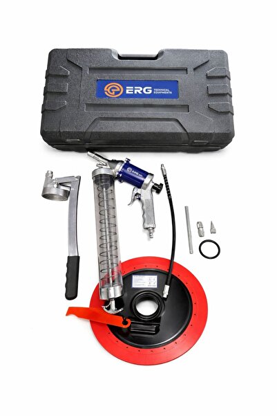 Midapo ERG TECHNİCAL 600 CC Kollu Havalı Şeffaf Gres Pompası Metal Doldurma K...