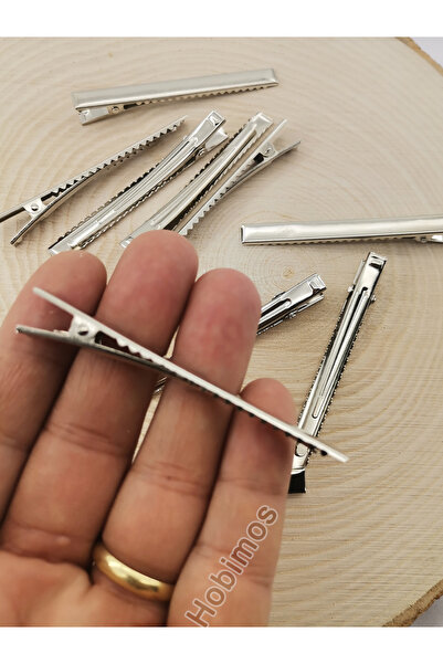 Hobimos 10 Adet 7,5 cm Nikel Kaplama 1. Sınıf Yerli Üretim Maşa, Pens, Timsah...