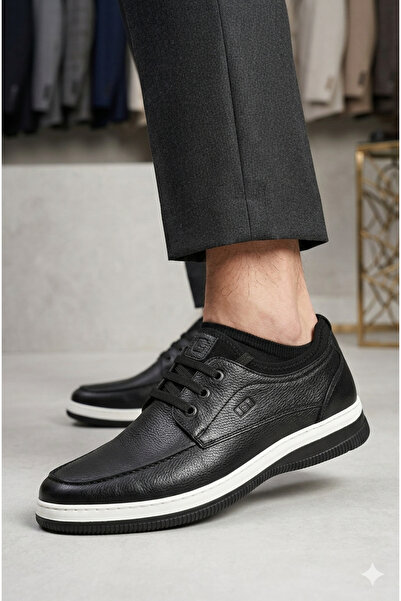 Libero Pantofi casual de vară pentru bărbați, 100% din piele naturală, cu tal...